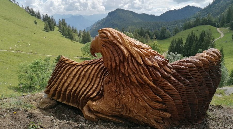 Künstlerweg am Wendelstein - Holzkunstwerk Christian Staber