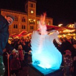 Christian Staber, Eiskünstler unterwegs bei Weihnachtsmärkten
